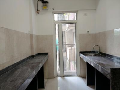 Kitchen Image of 650 Sq.ft 1 BHK Apartment / Flat for rent in Marathon Nexzone Bodhi, Kudave Navi Mumbai for Rs. 17000