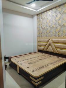 Bedroom Image of 1000 Sq.ft 1 BHK Builder Floor for rent in Mahalakshmi Nagar Indore for Rs. 16000