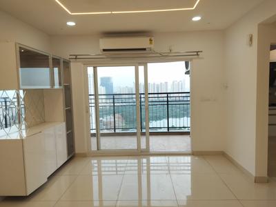 Hall Image of 2048 Sq.ft 3.5 BHK Apartment / Flat for rent in Prestige Tranquil, Kokapet Hyderabad for Rs. 73000