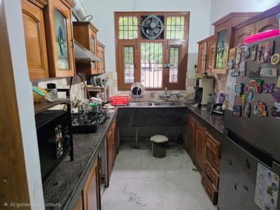 Kitchen Image of 1200 Sq.ft 2 BHK Builder Floor for rent in Sector 21 Panchkula for Rs. 24000