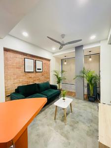 Hall Image of 950 Sq.ft 1 BHK Apartment / Flat for rent in Palasia Indore for Rs. 17200