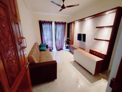 Hall Image of 810 Sq.ft 2 BHK Apartment / Flat for rent in Venus Apartment, Santhekatte Udupi for Rs. 18000