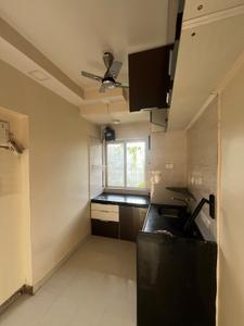 Kitchen Image of 615 Sq.ft 1 BHK Apartment / Flat for rent in Ashar 16, Thane West Thane for Rs. 35000