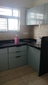 Kitchen Image of 650 Sq.ft 1 BHK Apartment / Flat for rent in Kumar Vtp Cygnus Nation R1 Tower 7, Manjari Khurd Pune for Rs. 21000