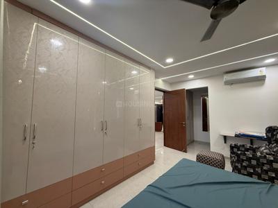 Bedroom Image of 2200 Sq.ft 3 BHK Apartment / Flat for rent in Om Sree Skypark, Kompally Hyderabad for Rs. 60000