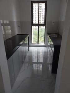 Kitchen Image of 550 Sq.ft 1 BHK Apartment / Flat for sale in Raymond Realty Ten X Habitat, Thane West Thane for Rs. 9499999
