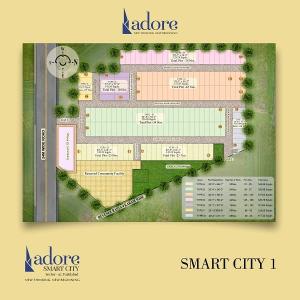 Image of 1125 Sq.ft Residential Plot / Land for sale in Adore Smart City, Sector 97, Faridabad for Rs. 12700000