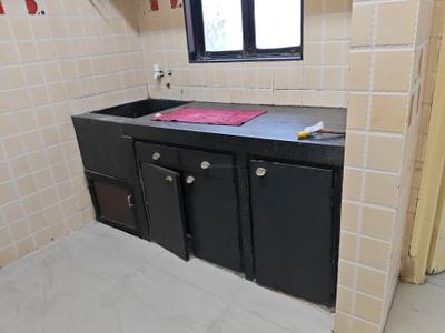 Kitchen Image of 480 Sq.ft 1 BHK Apartment / Flat for sale in Mira Road East Mira Bhayandar for Rs. 6200000