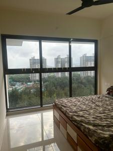 Bedroom Image of 750 Sq.ft 2 BHK Apartment / Flat for rent in Paranjape Blue Ridge, Hinjawadi Pune for Rs. 40000