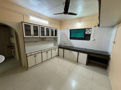 Kitchen Image of 850 Sq.ft 1 BHK Apartment / Flat for rent in Nigdi Pune for Rs. 25000