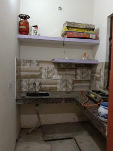 Kitchen Image of 500 Sq.ft 1 BHK Independent House for rent in Shradhapuri Phase 2 Meerut for Rs. 14000