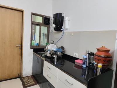 Kitchen Image of 1190 Sq.ft 2 BHK Apartment / Flat for rent in Enerrgia Skyi Songbirds Phase C, Bhugaon Pune for Rs. 26000