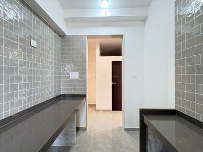 Kitchen Image of 670 Sq.ft 1 BHK Apartment / Flat for sale in Thakurli Thane for Rs. 4500000