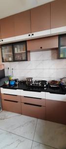 Kitchen Image of 1650 Sq.ft 3 BHK Villa for sale in Isha Bungalows, Bill Vadodara for Rs. 6300000