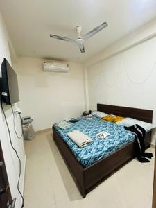 Bedroom Image of 740 Sq.ft 1 BHK Builder Floor for rent in Sector 46 Gurgaon for Rs. 25000