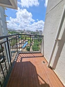 Balcony Image of 950 Sq.ft 2 BHK Apartment / Flat for rent in Lushlife Impero, Handewadi Pune for Rs. 18000