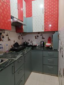 Kitchen Image of 700 Sq.ft 2 BHK Apartment / Flat for sale in Khanpur New Delhi for Rs. 3650000