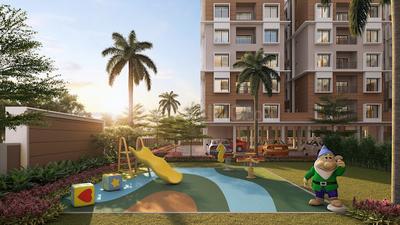 Floor Plan Image of 947 Sq.ft 2 BHK Apartment / Flat for sale in Casa Dreamville, Bankim Nagar Siliguri for Rs. 3408253