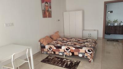 Bedroom Image of 440 Sq.ft 1 RK Studio for rent in HERE &amp; NOW, Jakkur Bengaluru for Rs. 30000
