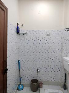 Common Bathroom Image of 405 Sq.ft 1 BHK Apartment / Flat for rent in Mahavir Enclave New Delhi for Rs. 18000