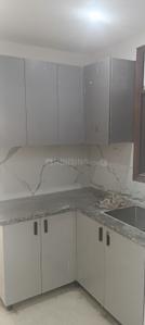 Kitchen Image of 500 Sq.ft 1 BHK Apartment / Flat for rent in Asola New Delhi for Rs. 14000