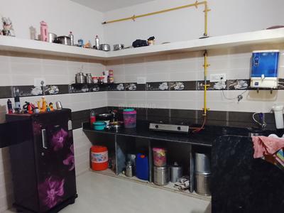 Kitchen Image of 600 Sq.ft 2 BHK Independent House for rent in Govardhanpur Jamnagar for Rs. 18000