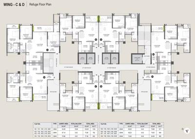 Image of 1250 Sq.ft 2 BHK Apartment / Flat for sale in Miracle Imperio Towers, Tathawade, Pune for Rs. 9500000