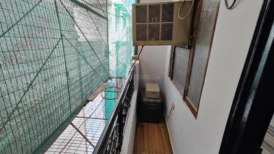 Balcony Image of 650 Sq.ft 1 BHK Builder Floor for rent in Chittaranjan Park New Delhi for Rs. 35000