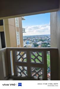 Balcony Image of 900 Sq.ft 3 BHK Apartment / Flat for rent in Alcove New Kolkata Sangam, Serampore Hooghly for Rs. 23000