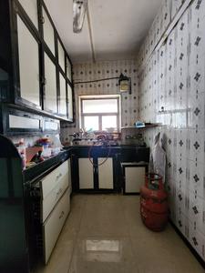 Kitchen Image of 450 Sq.ft 1 BHK Apartment / Flat for rent in Kandivali East Mumbai for Rs. 26000
