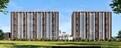 Image of 1060 Sq.ft 2 BHK Apartment / Flat for sale in Saniket The Rising, Kiwale, Pune for Rs. 6750000
