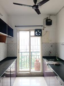 Kitchen Image of 750 Sq.ft 2 BHK Apartment / Flat for rent in Raunak Unnathi Woods Phase 4 and 5, Thane West Thane for Rs. 27000