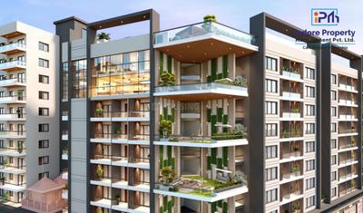 Image of 1231 Sq.ft 2 BHK Apartment / Flat for sale in The Sky Empire Sukama City, Bada Bangarda, Indore for Rs. 5700000