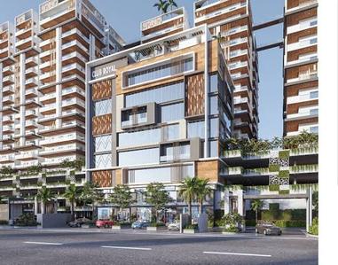 Image of 1340 Sq.ft 2 BHK Apartment / Flat for rent in Nikhila Royal Pavilion Block A B And C, Mokila, Hyderabad for Rs. 25000