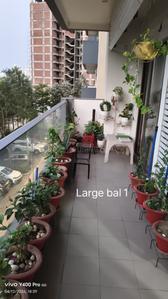 Balcony Image of 1600 Sq.ft 3 BHK Apartment / Flat for sale in Azea Botanica, Vrindavan Yojana Lucknow for Rs. 15500000