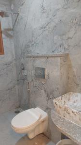 Bathroom Image of 350 Sq.ft 1 BHK Builder Floor for rent in Pochanpur Colony New Delhi for Rs. 20000
