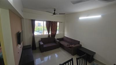 Living Room Image of 400 Sq.ft 1 BHK Apartment / Flat for sale in Godrej Garden City, Chandkheda Ahmedabad for Rs. 3700000