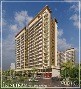 Image of 2145 Sq.ft 3 BHK Apartment / Flat for sale in Pushpak Nagar, Navi Mumbai for Rs. 11000000