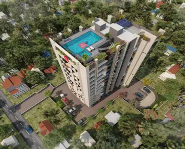 Image of 1632 Sq.ft 3 BHK Apartment / Flat for sale in Thammanam, Kochi for Rs. 14200000
