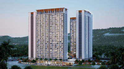 Image of 1687 Sq.ft 3 BHK Apartment / Flat for sale in Superb Yogakshema Residency Phase II, Panvel, Navi Mumbai for Rs. 11500000