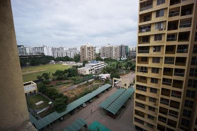 Balcony Image of 1066 Sq.ft 2 BHK Apartment / Flat for sale in Ravinanda Trinity, Wagholi Pune for Rs. 7800000