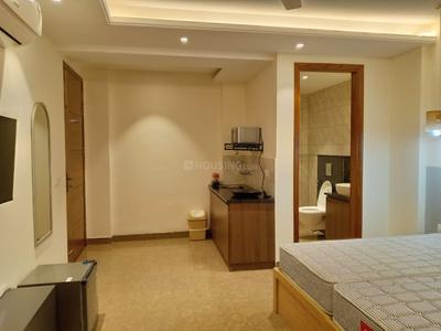 Bedroom Image of 610 Sq.ft 1 RK Studio for rent in South City Floors 1, Sector 41 Gurgaon for Rs. 42000