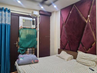 Bedroom Image of 367 Sq.ft 1 BHK Builder Floor for rent in Dwarka Mor New Delhi for Rs. 22000