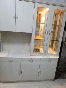 Kitchen Image of 650 Sq.ft 1 BHK Apartment / Flat for rent in Kopar Khairane Navi Mumbai for Rs. 35000