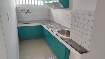 Kitchen Image of 600 Sq.ft 1 BHK Builder Floor for rent in Ejipura Bengaluru for Rs. 17000