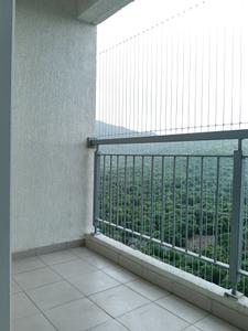 Living Room Image of 1200 Sq.ft 3 BHK Apartment / Flat for rent in Godrej Emerald, Kasarvadavali Thane for Rs. 44999
