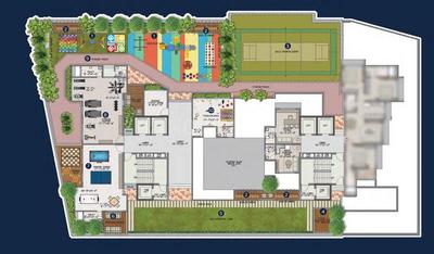 Image of 540 Sq.ft 2 BHK Apartment / Flat for sale in Silicon Avenue, Mulund East, Mumbai for Rs. 11400000