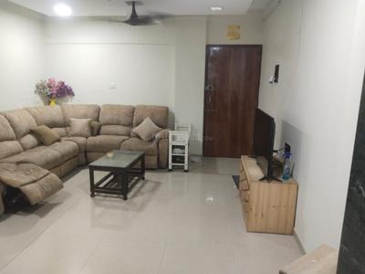 Hall Image of 750 Sq.ft 2 BHK Apartment / Flat for rent in Kopar Khairane Navi Mumbai for Rs. 50000