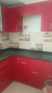 Kitchen Image of 973 Sq.ft 2 BHK Apartment / Flat for rent in Unitech Gardens, Sector 47 Gurgaon for Rs. 40000