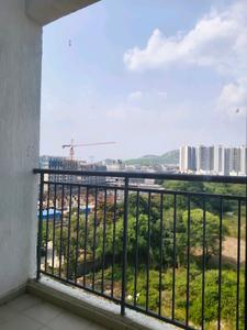 Bedroom Three Image of 979 Sq.ft 3 BHK Apartment / Flat for rent in Godrej Nurture, Mamurdi Pune for Rs. 42000